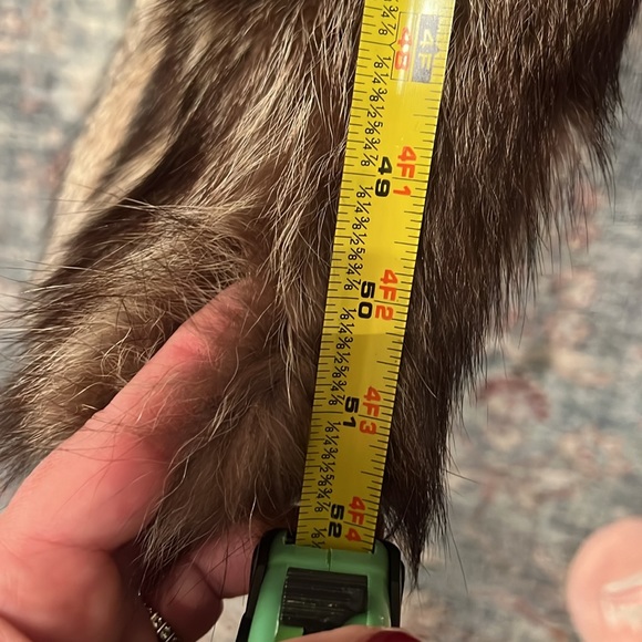 Raccoon fur coat S/M - Picture 15 of 16
